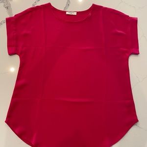 Zenana pink top